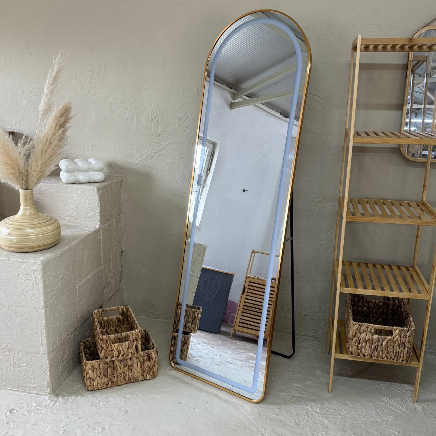 Pinterest Fenomen Led Işıklı Ayna Gold KOD:YCK-5