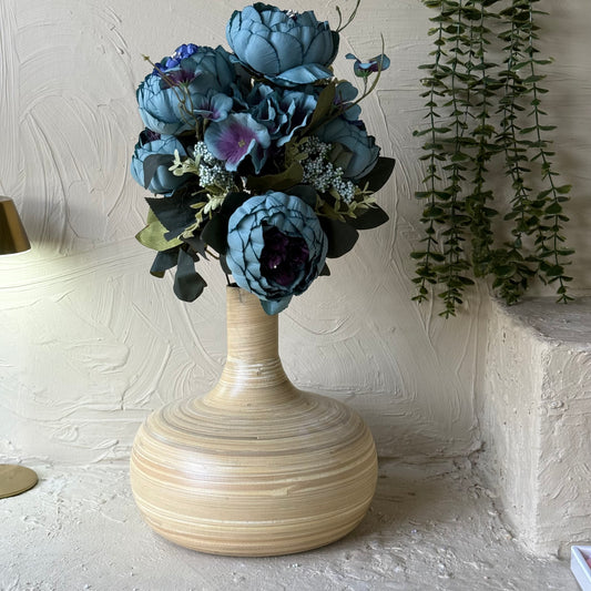 Savor Demet Yapay Gül Mavi Reng KOD:601