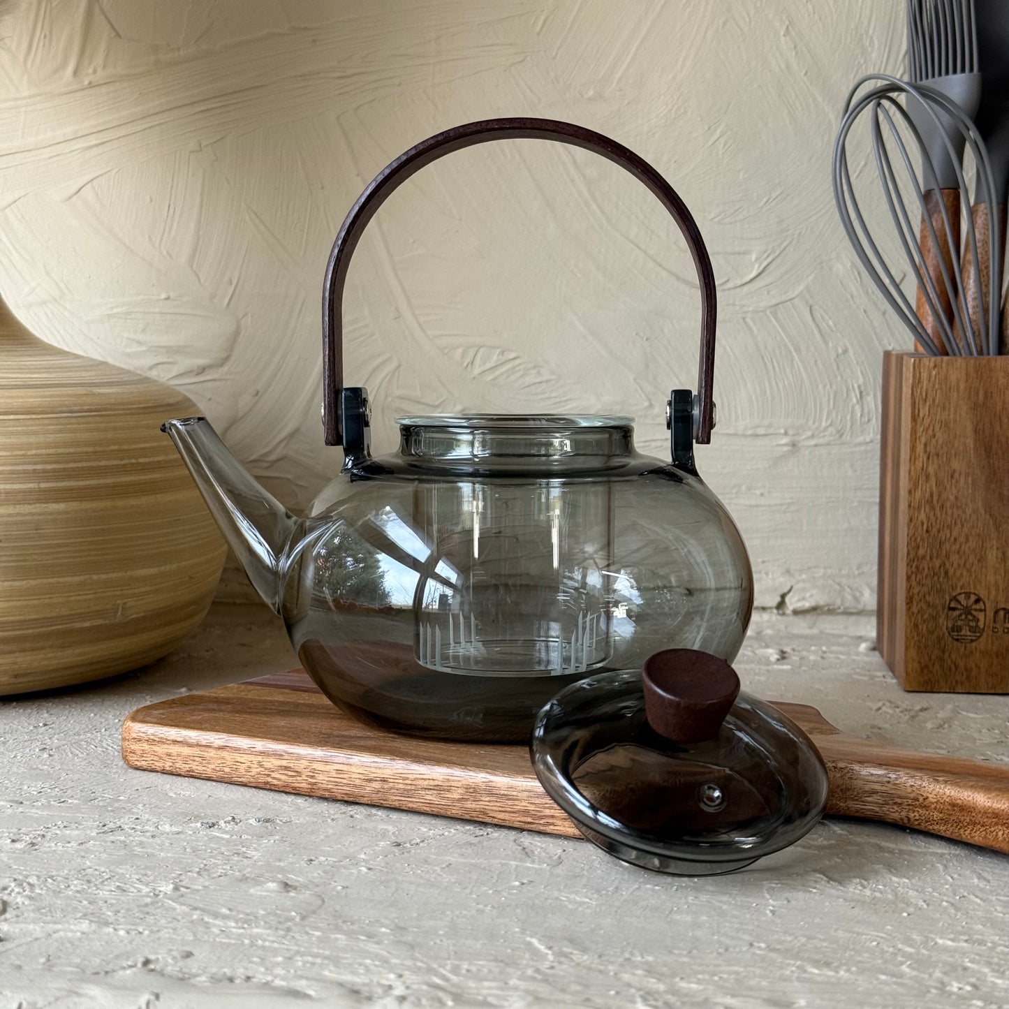 Arow Akasya Ağacı Tutmalı Bitki Çay Demlik 900 ml KOD:6674