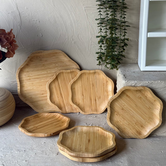 Papatya Model Bambu Servis Seti 7 Parça KOD:176-175