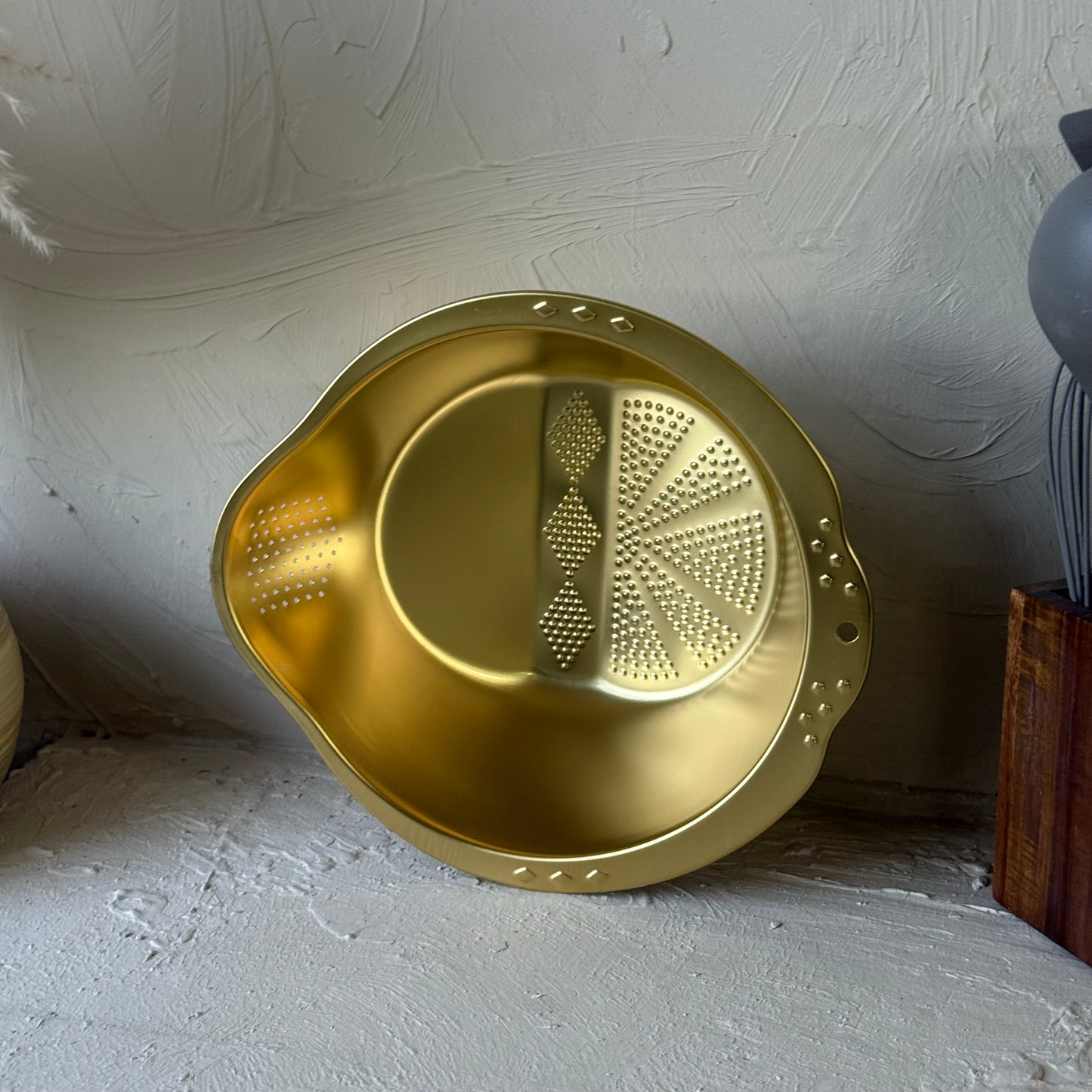 Vadi Metal Süzgeç Gold KOD:8762