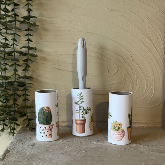 Savorlly 2 Yedekli Tüy Toplayıcı 60 Yaprak Kaktüs KOD:96025