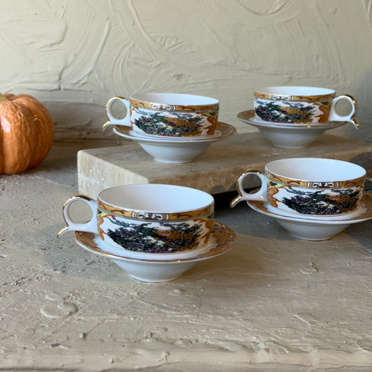 Bone Porselen Kahve Fincan Takımı 6 Kişilik