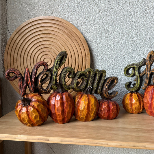 Welcome Kabak Dekoratif Süs