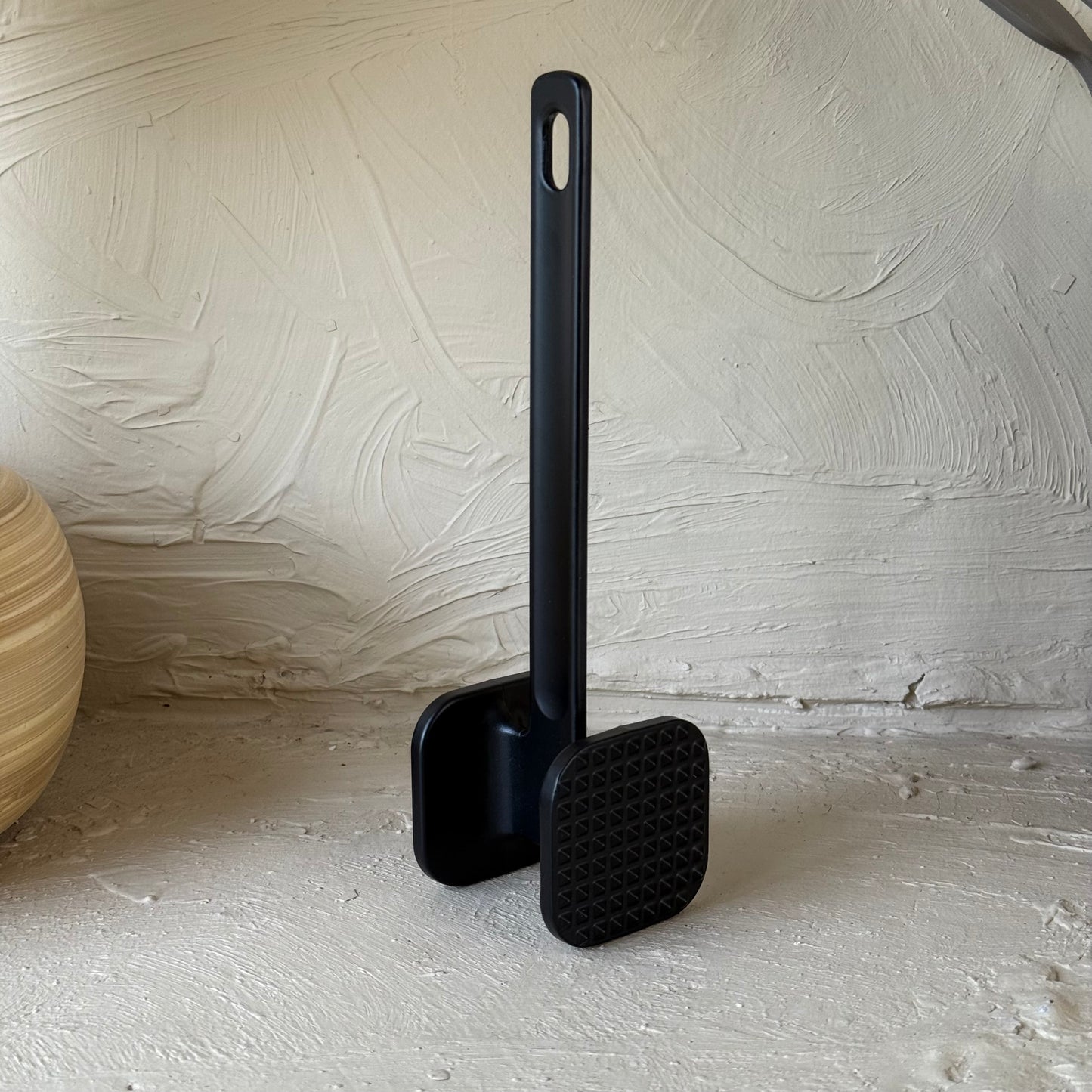 Vintage Çelik Et Dövecek Mat Siyah KOD:8611