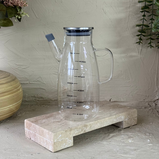 SVL Metal Kapaklı Borosilikat Yağdanlık 1 Litre KOD:191