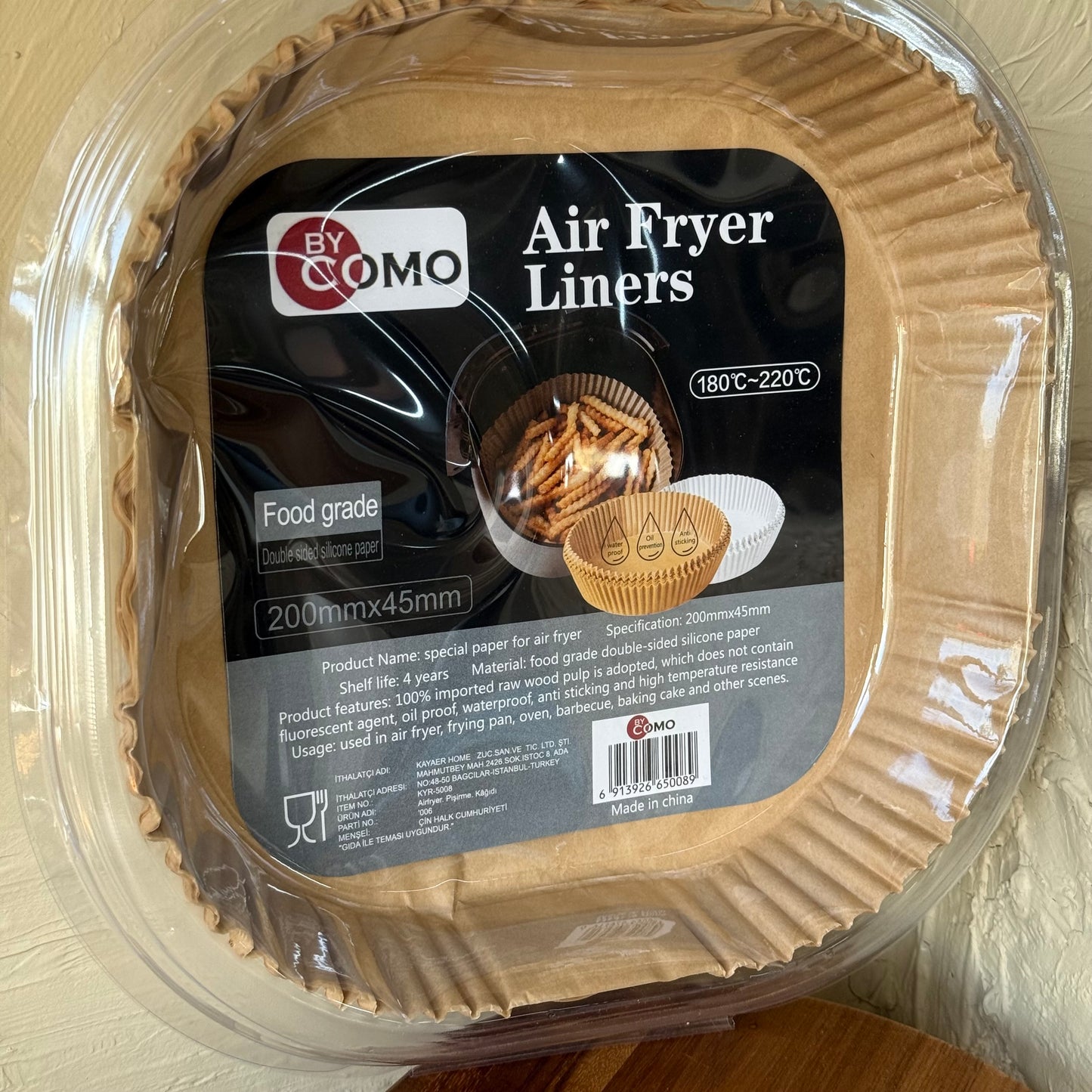 Air Fryer Pişirme Kağıdı 50 adet