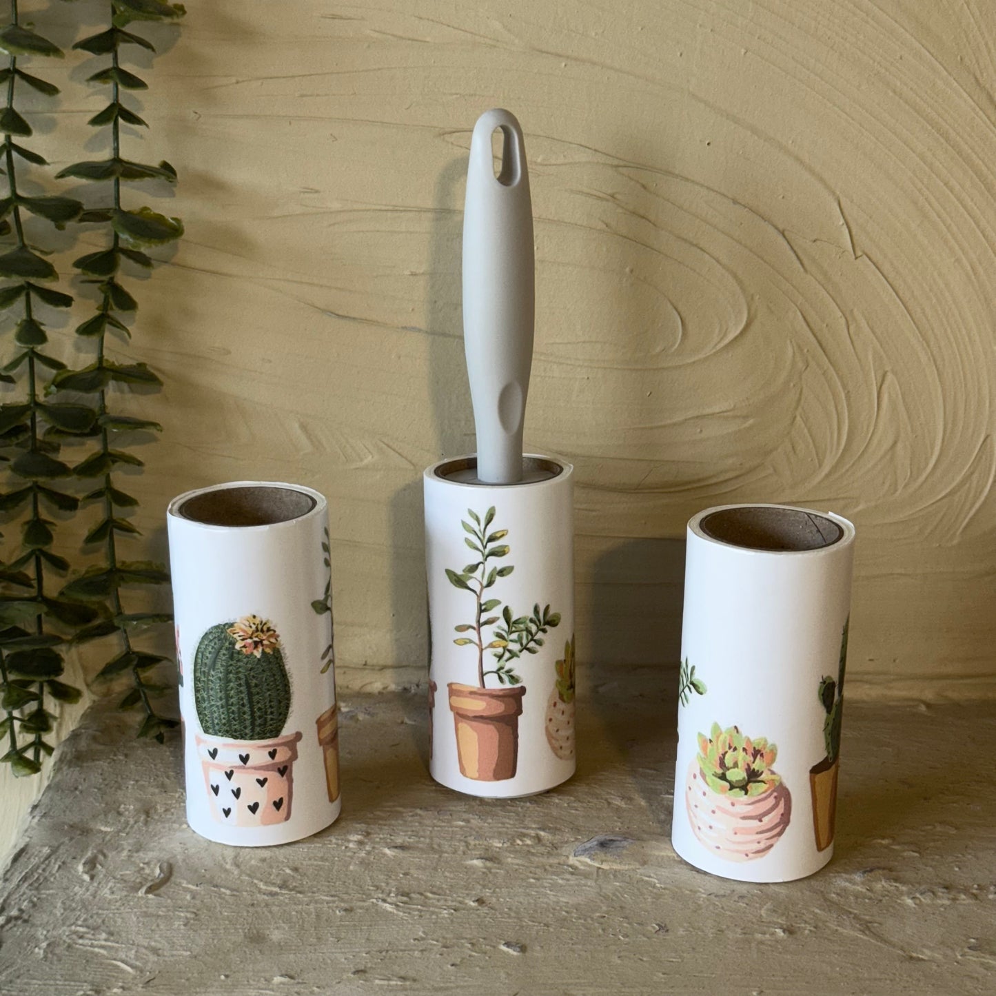 Savorlly 2 Yedekli Tüy Toplayıcı 60 Yaprak Kaktüs KOD:96025