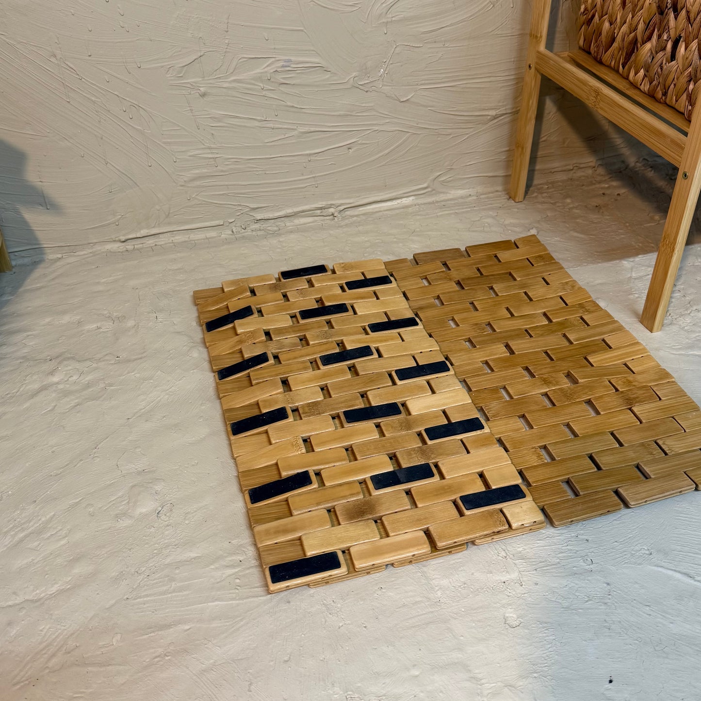Bambu Banyo Matı Paspası 61x40 cm KOD:30425