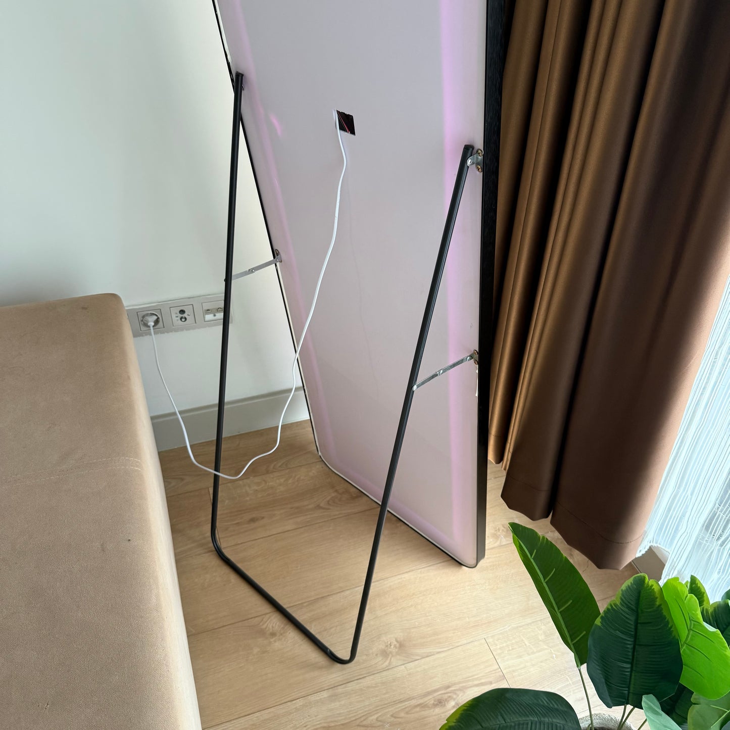 Pinterest Fenomen Led Işıklı Ayna Siyah KOD:YCK-5