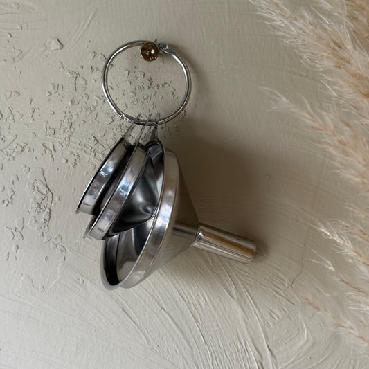 Milay 3 Boy Çelik Huni Seti KOD:231