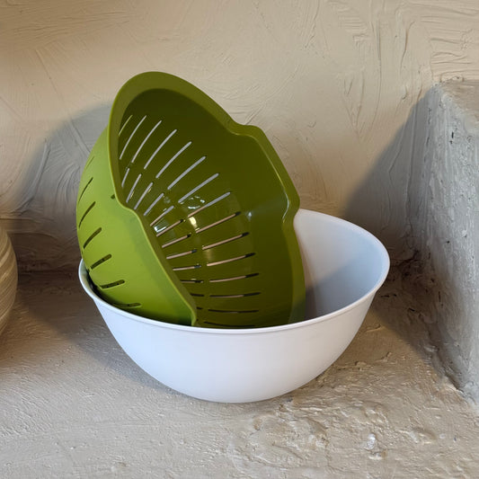 Mugiss Süzgeç Kase Seti Yeşil