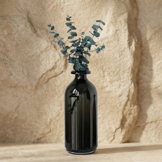 İKAE Bohem Cam Vazo 26 CM (SÜPER İNDİRİM)