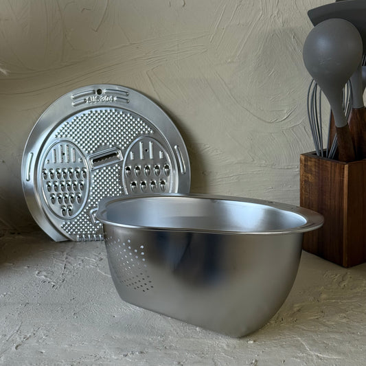 Vadi Metal Rende Kapaklı Şüzgeç Seti Gümüş KOD:8832