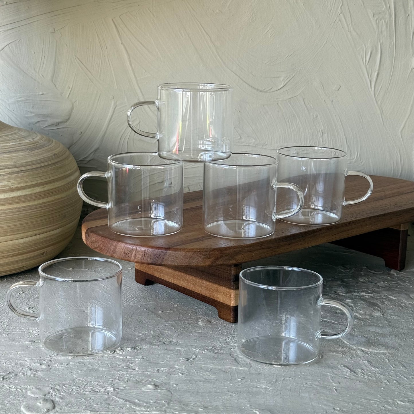 Leo Borosilikat Cam Bardak 6 Adet KOD:0610