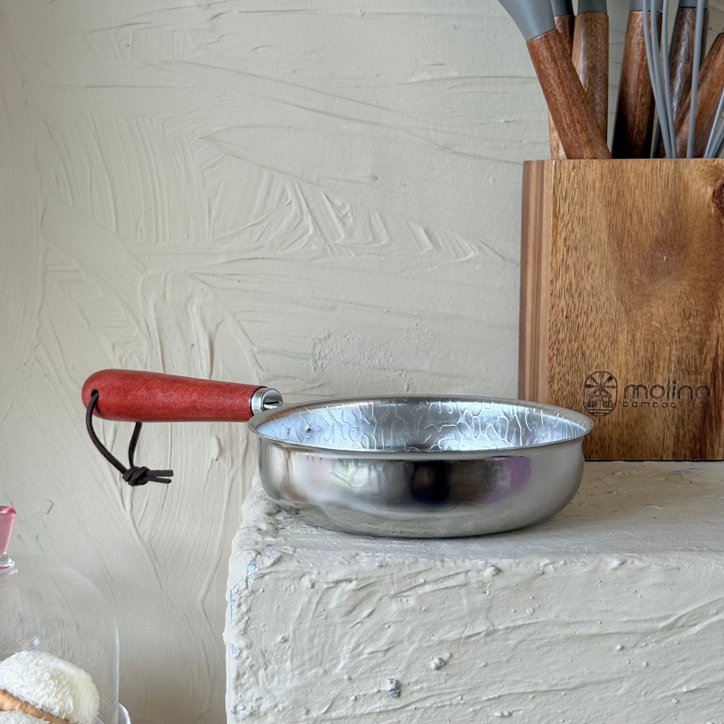 Como Akasya Ağacı Tutmalı Çelik Tava 12 cm KOD:5344