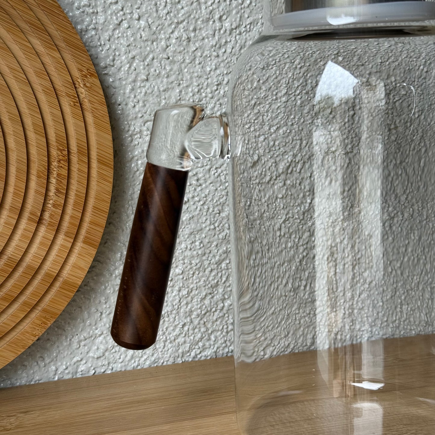 Milay Akasya Ağacı Kapaklı Cam Sürahi 1800 ml KOD:242