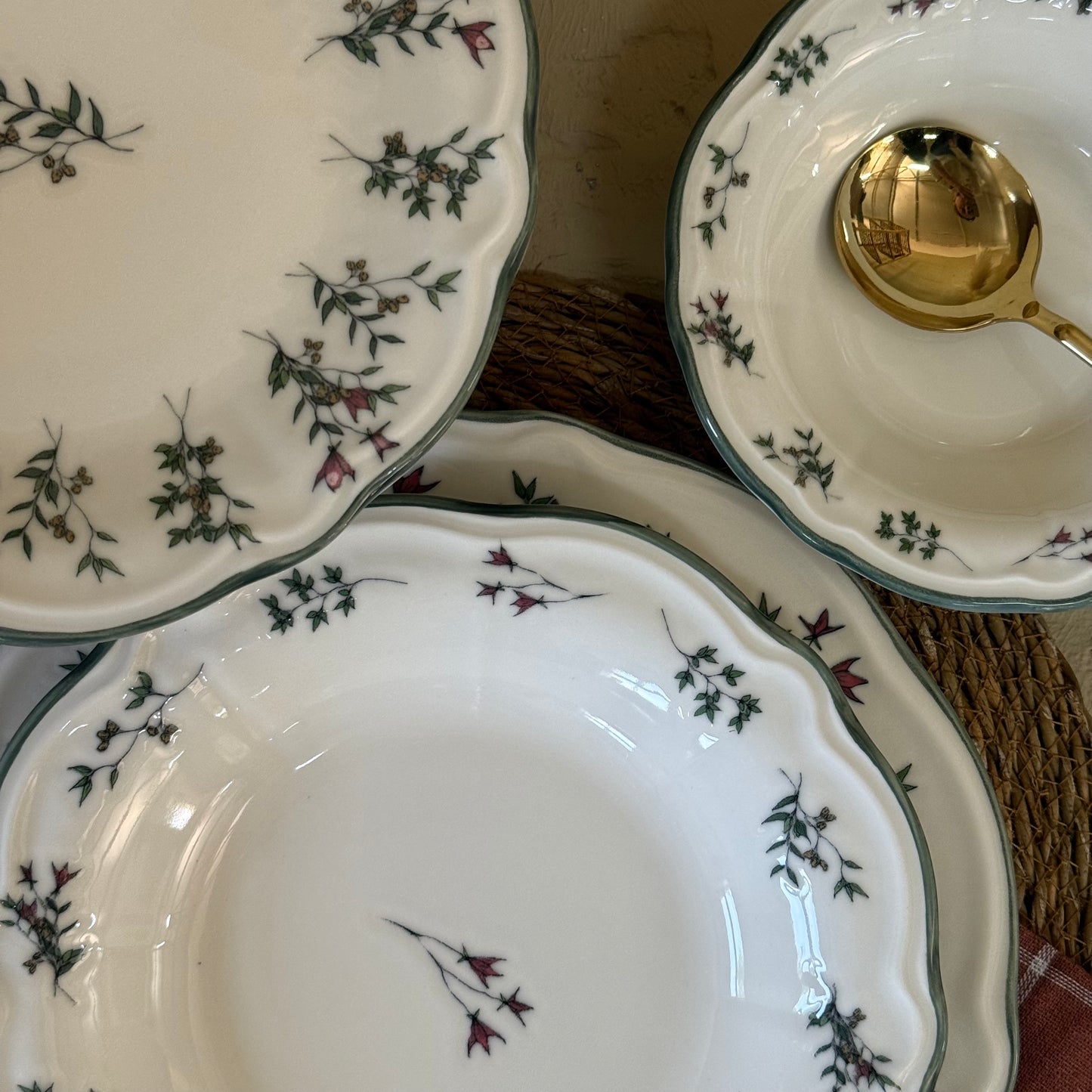 Porser 24 Parça Porselen Yemek Takımı 6 Kişilik KOD:TERRA-30302