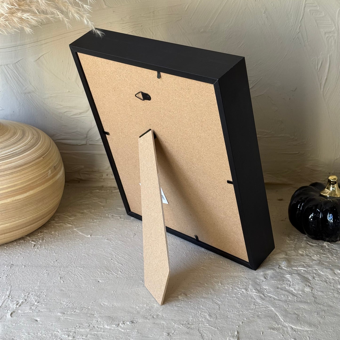 Tutku Çift Camlı Çerçeve 15x20 cm Siyah-Beyaz KOD:3181