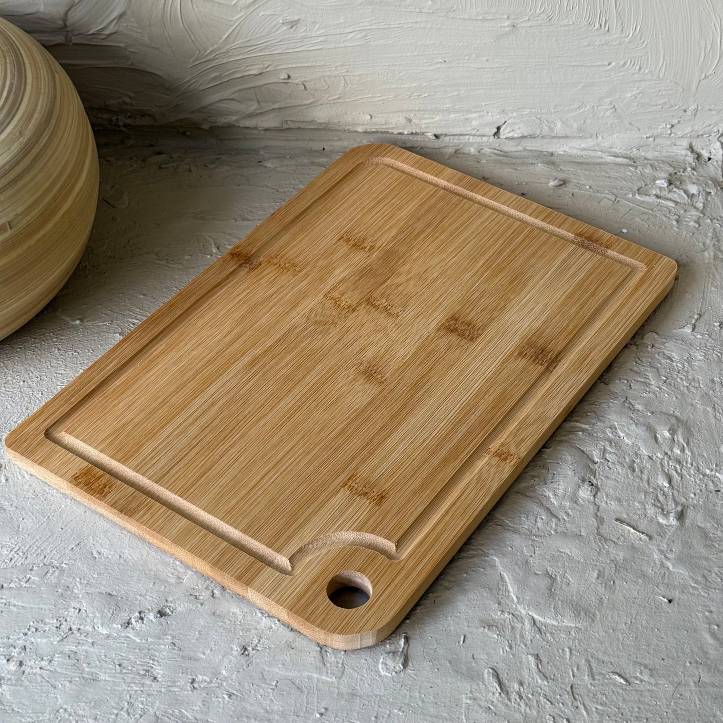 İntel Bambu Dikdörtgen Kesim Panosu 32x22 cm