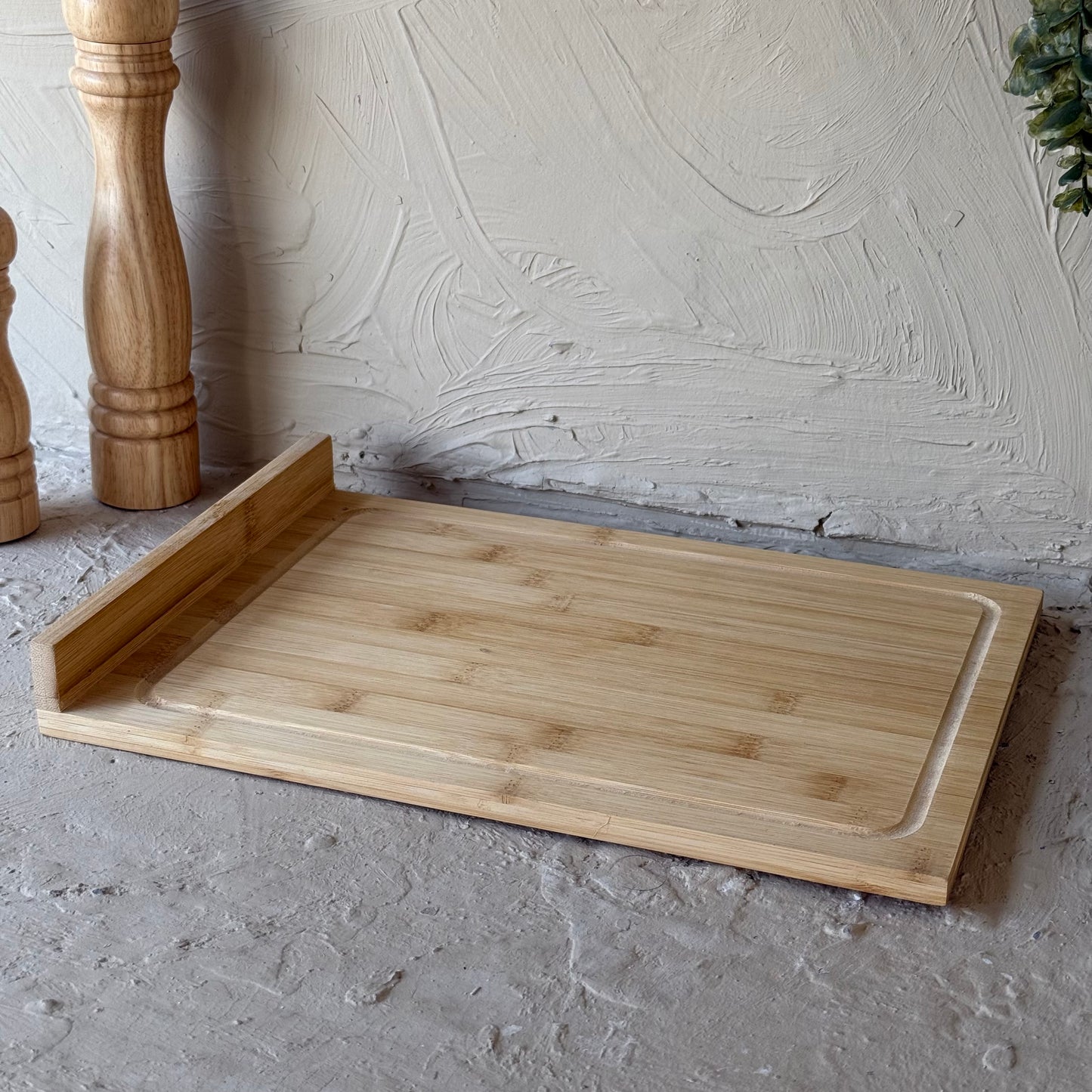 Saverlly Bambu Tezgah Üstü Kesme Panosu KOD:95465