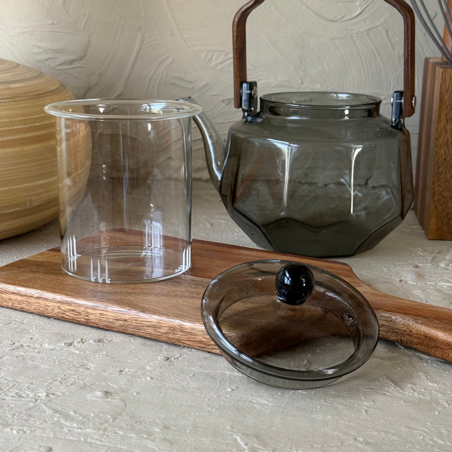 Arow Akasya Ağacı Tutmalı Bitki Çay Demlik 800 ml KOD:6678