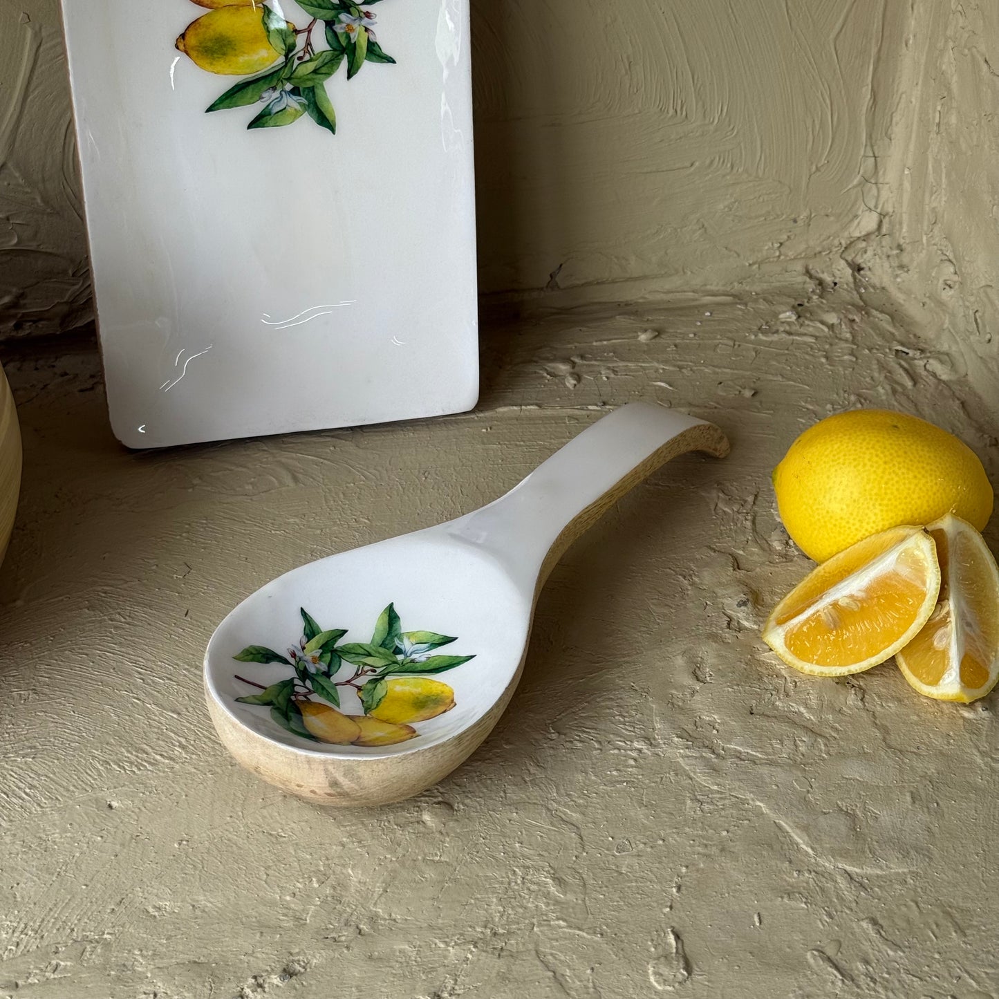 Selin Lemon Desenli Kaşıklık KOD:HSL-11