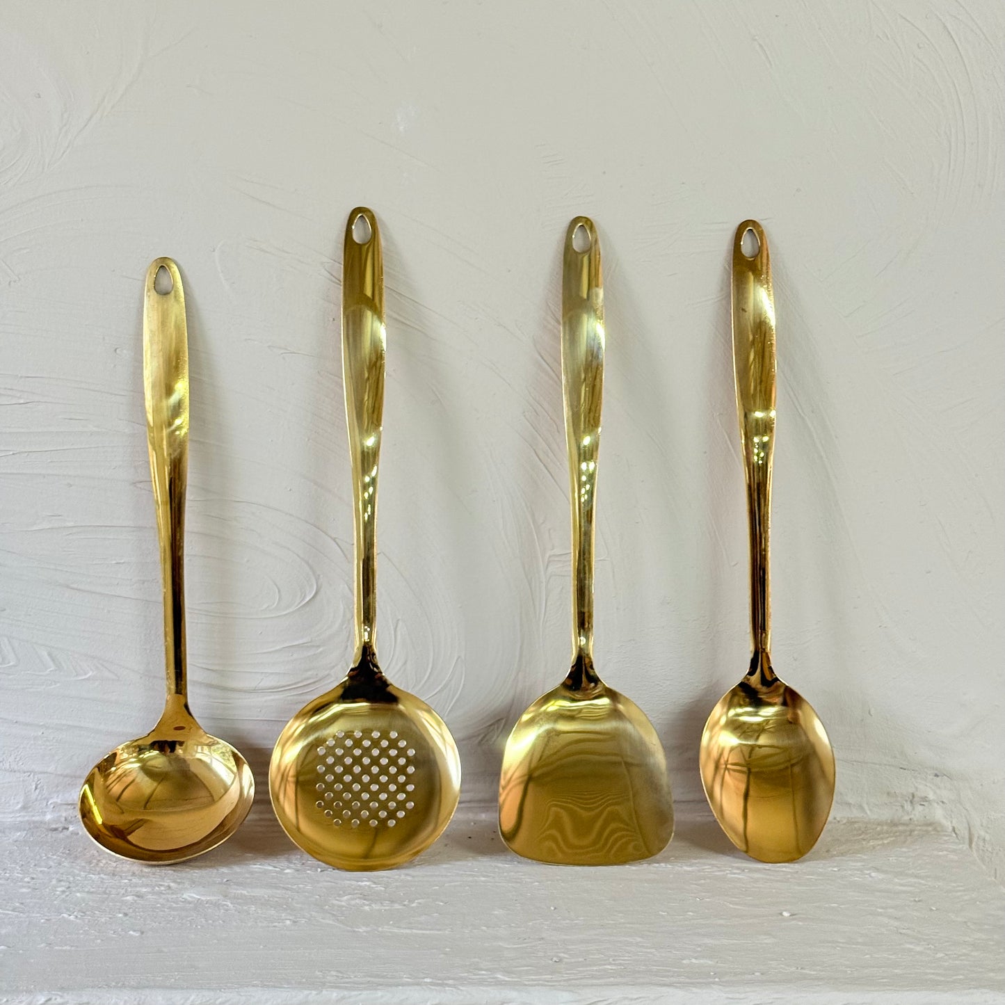 Zra Yakut Mutfak Servis Seti Gold 4 Parça