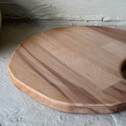 Ota Ahşap Yuvarlak Kesim Panosu 29x29 cm