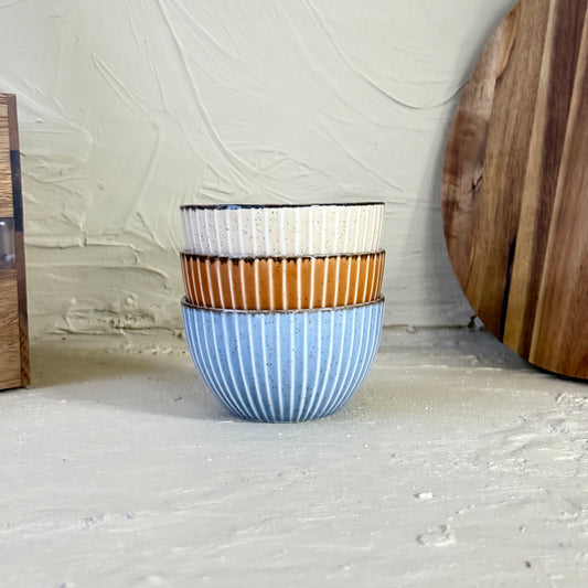 Porline 3 Lü Yuvarlak Kase Renkli 10 cm KOD:3797