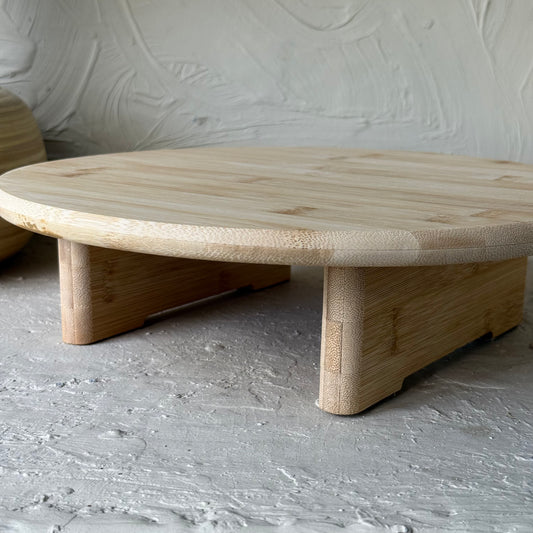 Wary Ayaklı Yuvarlak Hamur Açma Standı 32x32x7 cm