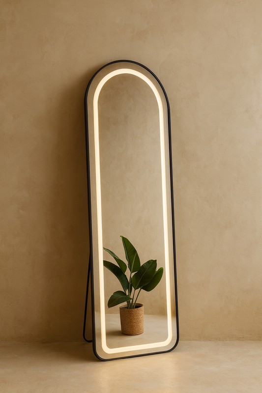 Pinterest Fenomen Led Işıklı Ayna Siyah KOD:YCK-5