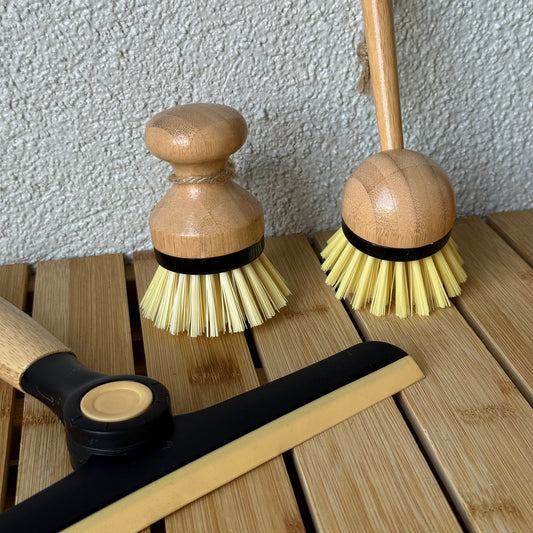 Mira Bambu Saplı Mutfak Seti 3 Parça Siyah