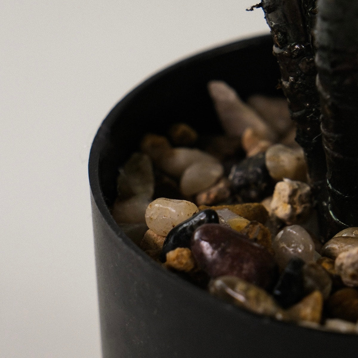 Coleus Saksılı Yapay Çiçek 30 cm Yeşil-Pembe