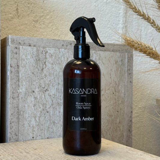 Kasandra Home Dark Amber Oda Sprey 400 ML (SİYAH)