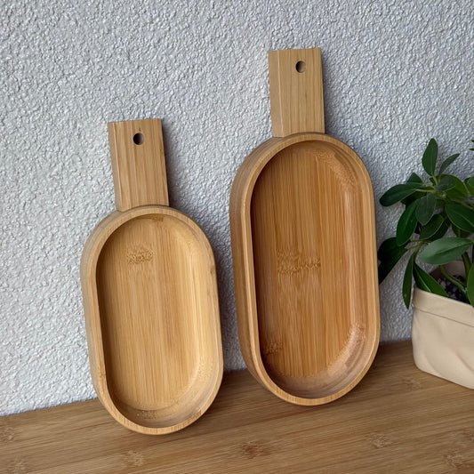 Kori Bambu Saplı İki Boy Sunumluk Kahvaltılık