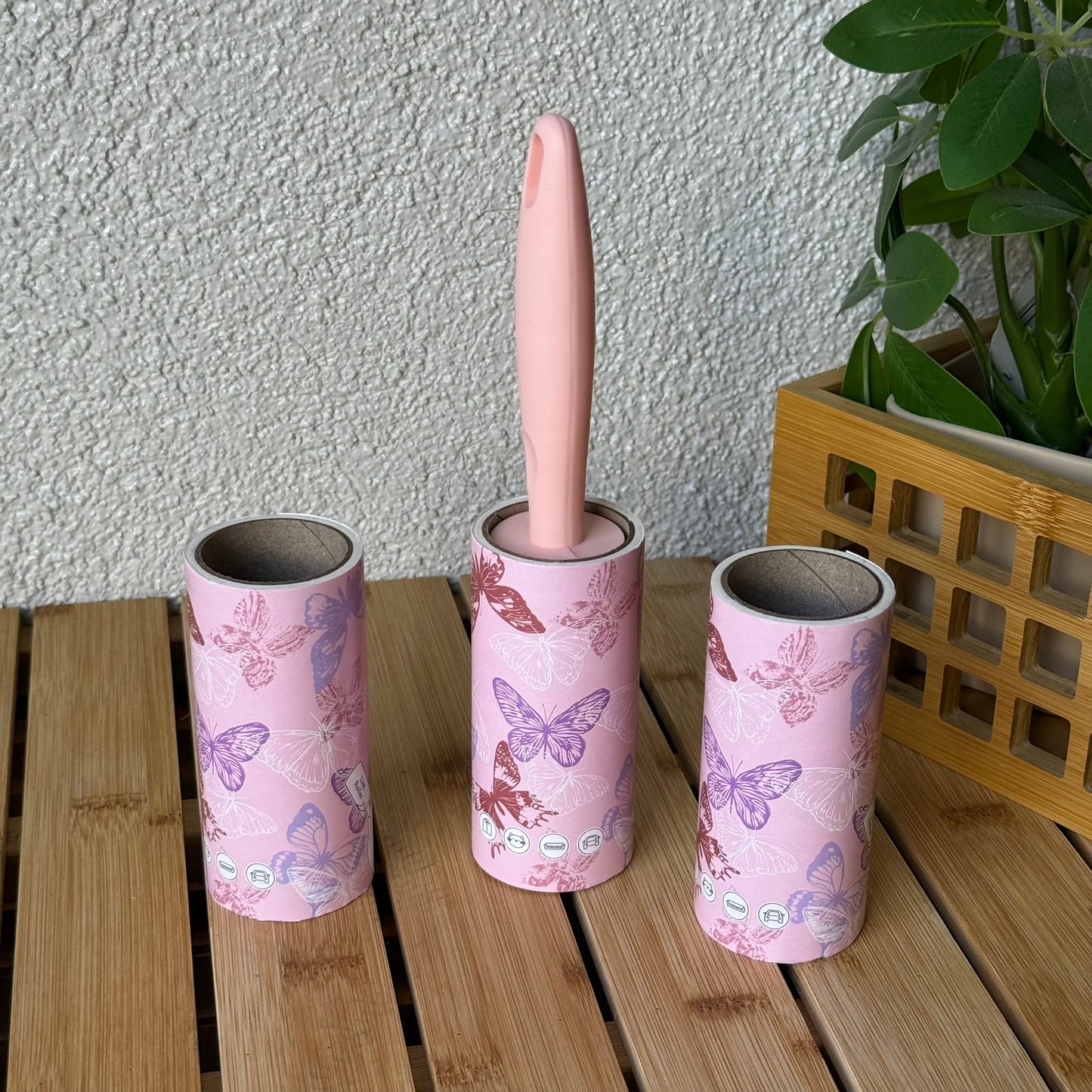 Lint Roller 3 Lü Tüy Toplayıcı Set Baterfly