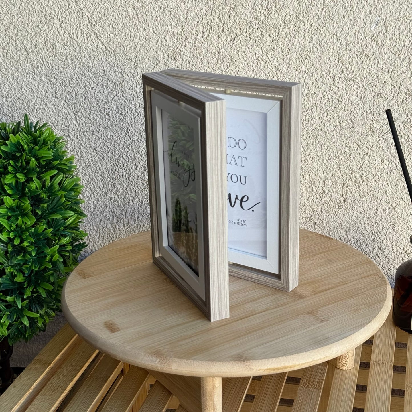 Evanev Katlanır Küçük Çerçeve 20X15 CM Gri (A)