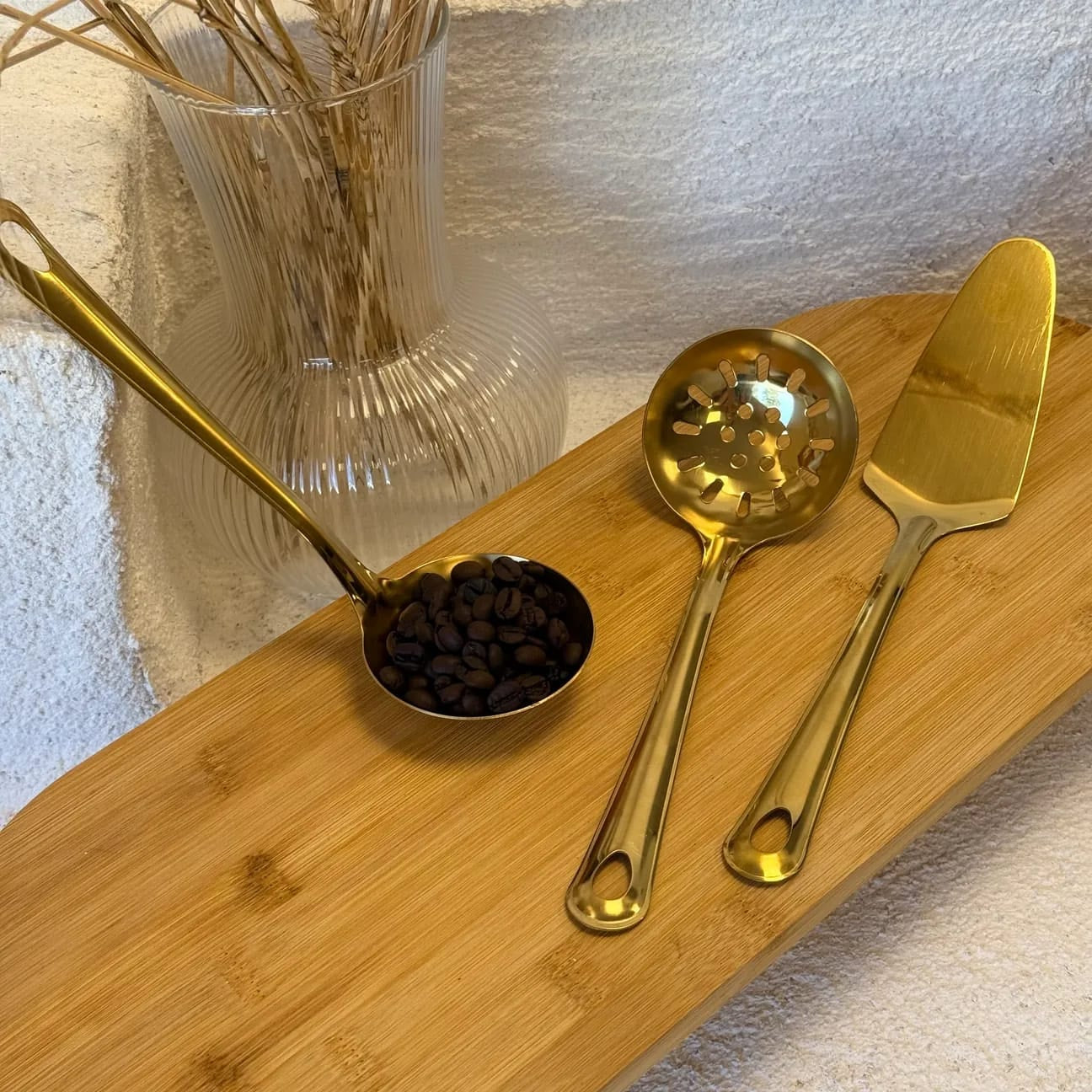 ZRA 60 Parça Çatal Kaşık Bıçak Seti, 3 Parça Kepçe Seti (63 Parça)