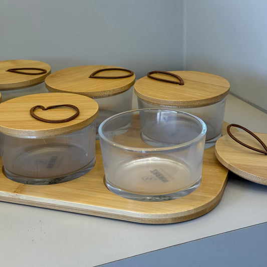 ZBERN Bambu Altlığı 6 Li Kavhaltılık Seti