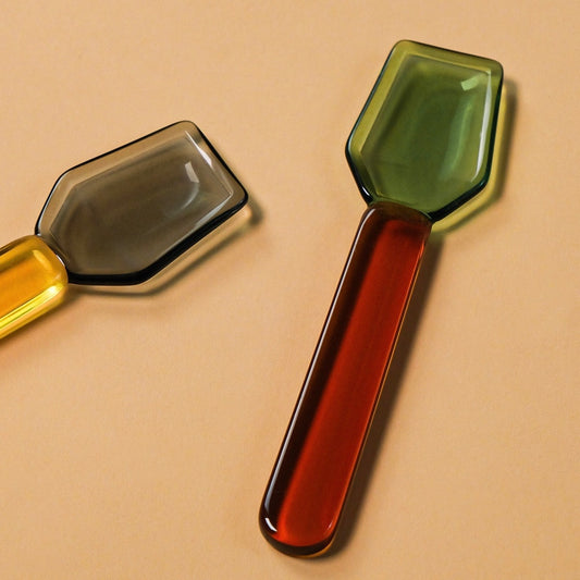 Zra Renkli Borosilikat Dondurma Kaşığı Seti 6 Adet