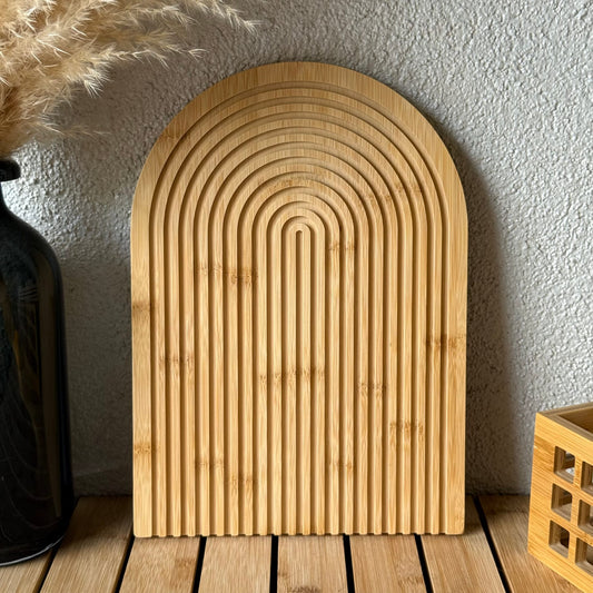 Lucas Bambu Gökkuşağı Sunumluk 32,5x23 cm