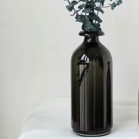 İKAE Bohem Cam Vazo 26 CM (SÜPER İNDİRİM)