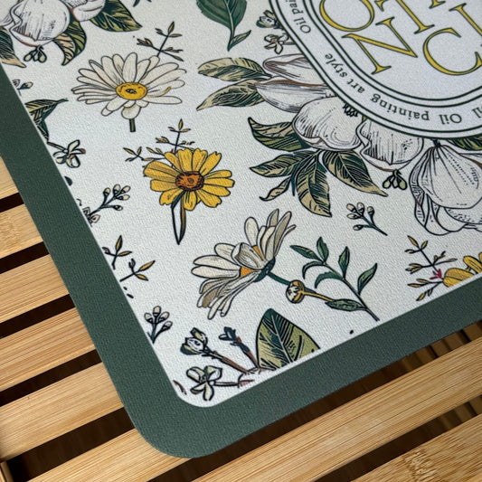 Botanic Bulaşık Matı 38x28 CM Yeşil