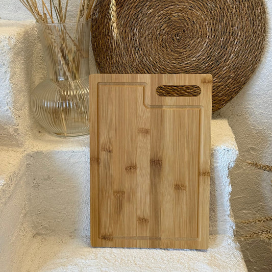 İntel Bamb u Dikdörtgen Kesim Panosu 32x22 cm