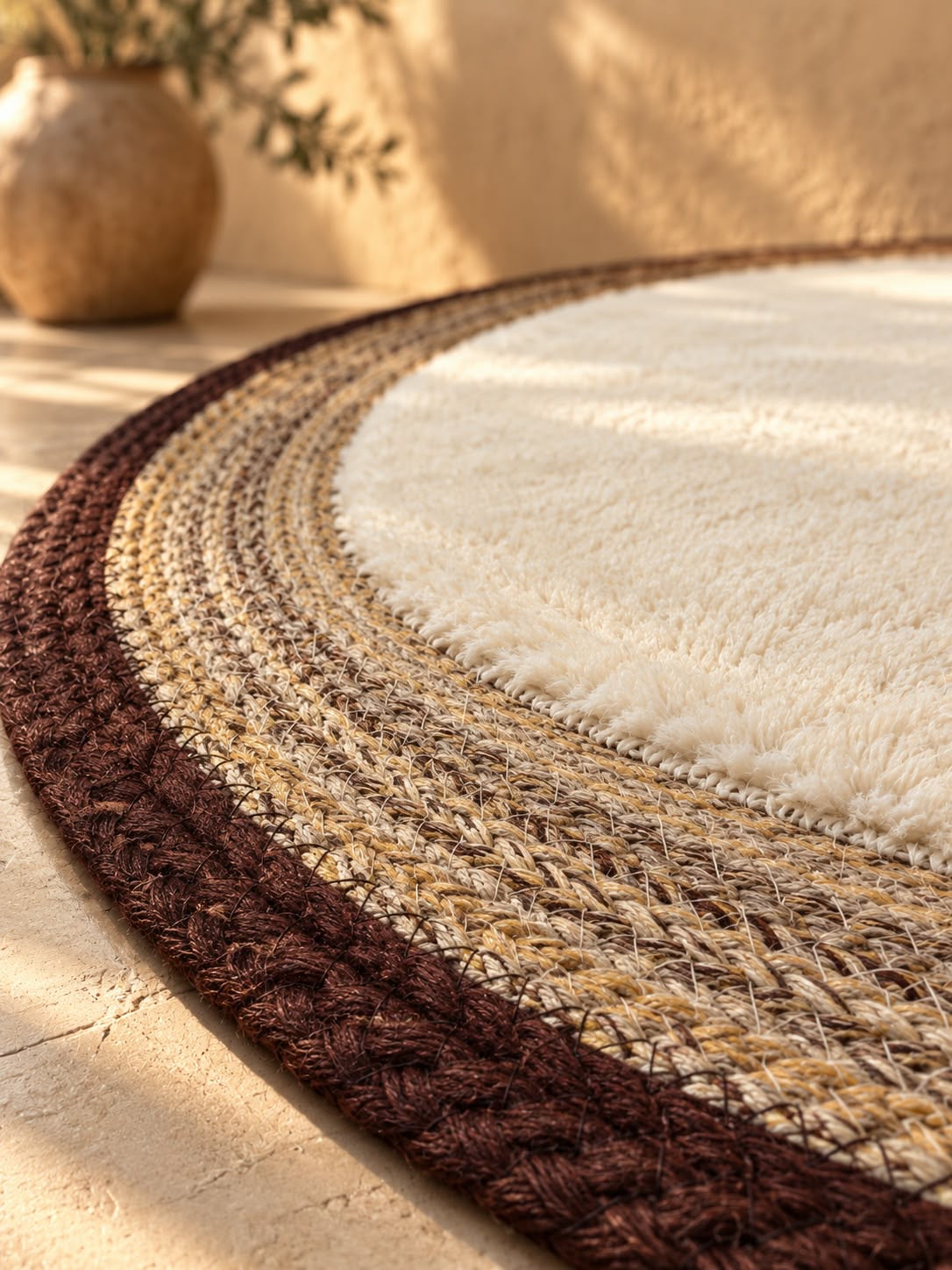 Nil Lüks Pelüş Paspas (80x150 cm) – İskandinav Tarzı Yumuşaklık ve Üstün Kalite Kahve-603