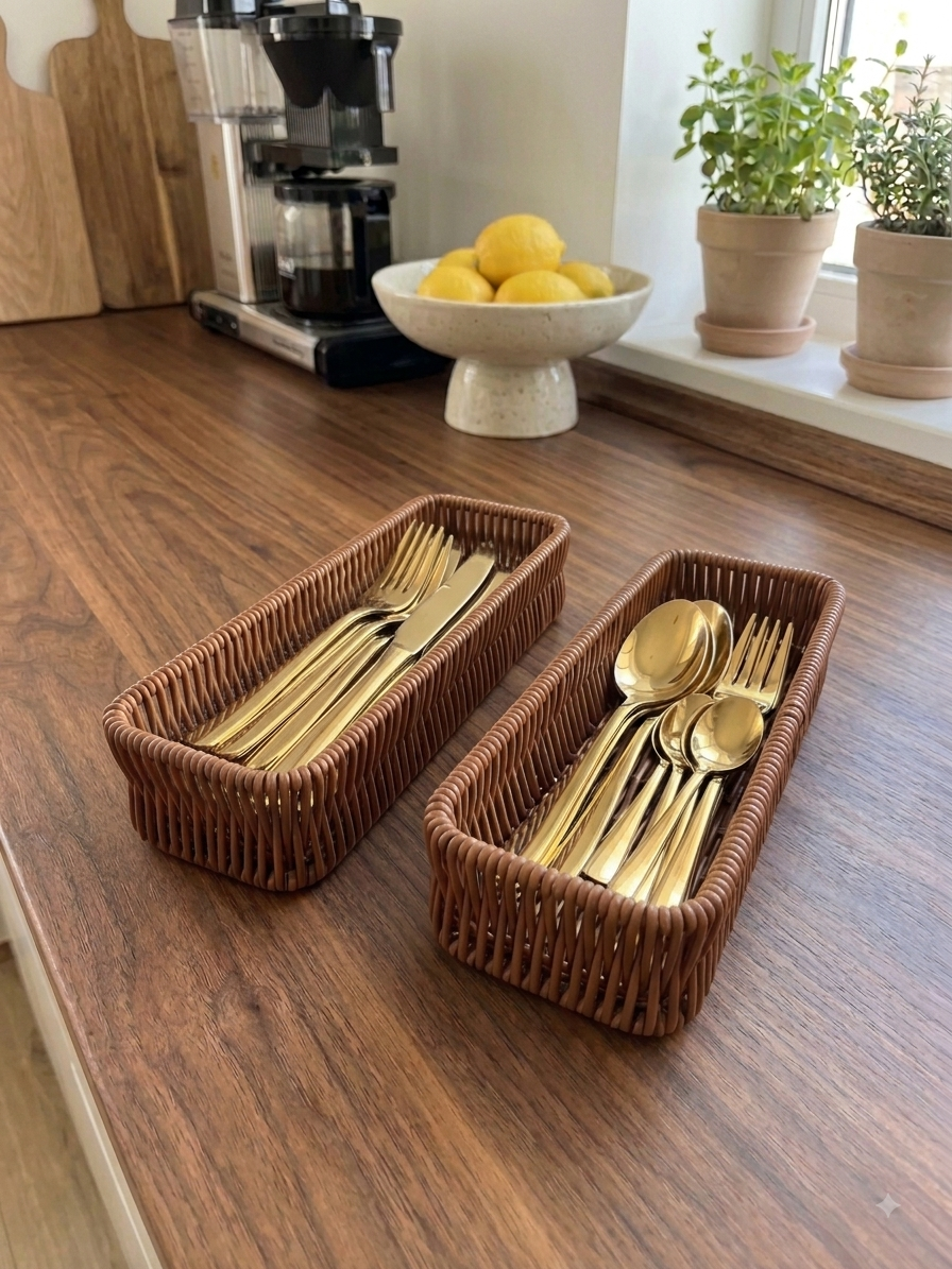 Rattan 2'li Çok Amaçlı Düzenleyici  2202