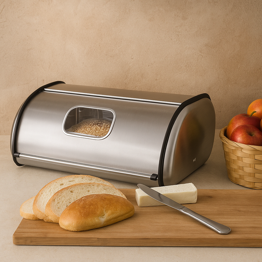 Retro Metal Ekmeklik Gümüş KOD:047