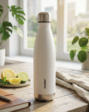 500 ml Paslanmaz Çelik Şişe Termos Beyaz Miev