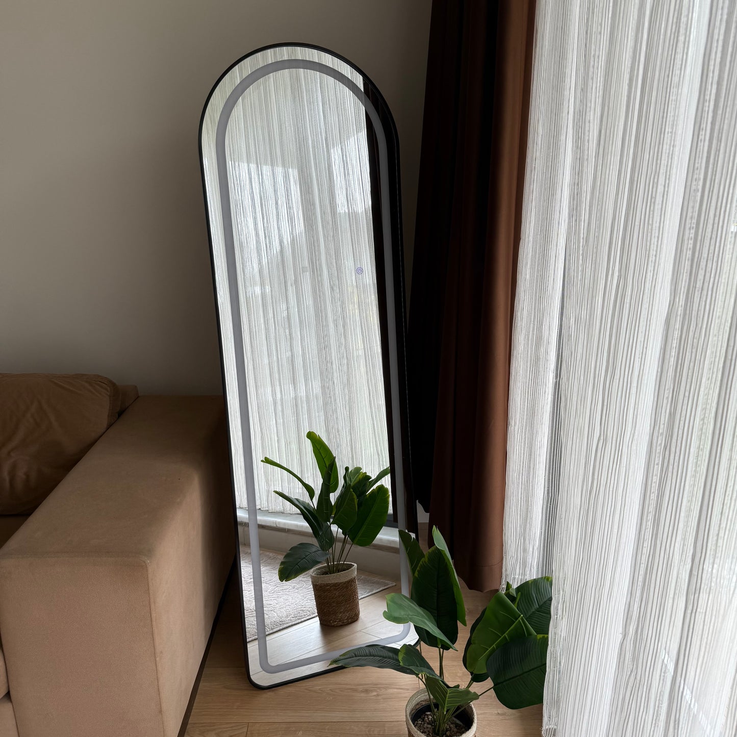 Pinterest Fenomen Led Işıklı Ayna Siyah KOD:YCK-5